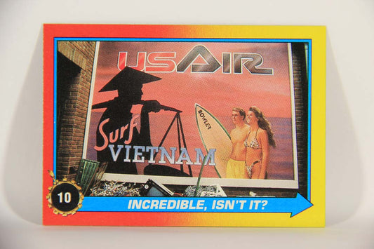 Back To The Future II 1989 Trading Card #10 Incredible Isn't It L013397