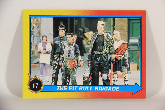 Back To The Future II 1989 Trading Card #17 The Pit Bull Brigade L013398