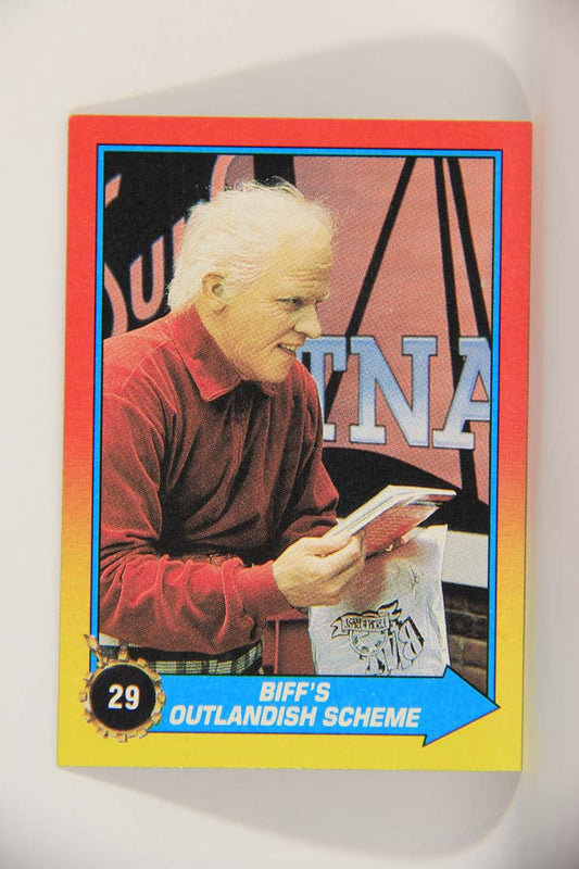 Back To The Future II 1989 Trading Card #29 Biff's Outlandish Scheme L013399