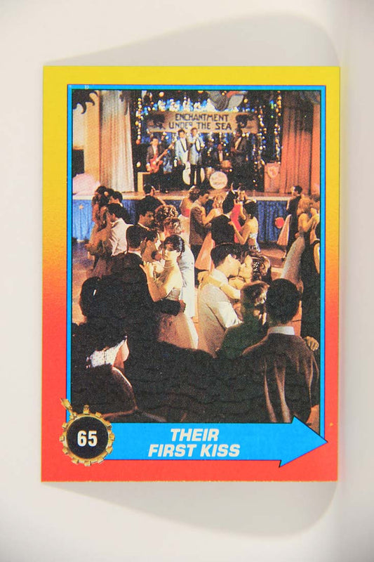 Back To The Future II 1989 Trading Card #65 Their First Kiss L013402