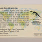 Dinosaurs The Mesozoic Era 1993 Vintage Trading Card #2 Lambeosaurus ENG L013415