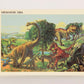 Dinosaurs The Mesozoic Era 1993 Vintage Trading Card #8 Mesozoic Era ENG L013420