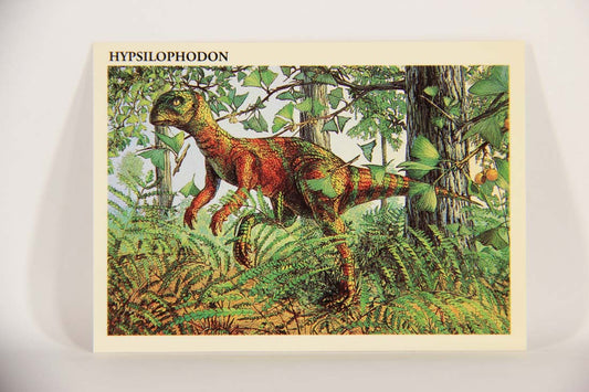 Dinosaurs The Mesozoic Era 1993 Vintage Trading Card #14 Hypsilophodon ENG L013421