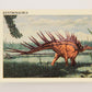 Dinosaurs The Mesozoic Era 1993 Vintage Trading Card #36 Kentrosaurus ENG L013423