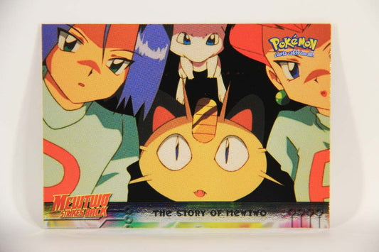 Pokémon Card First Movie #24 The Story Of Mewtwo Foil Chase Blue Logo 1st Print ENG L013462