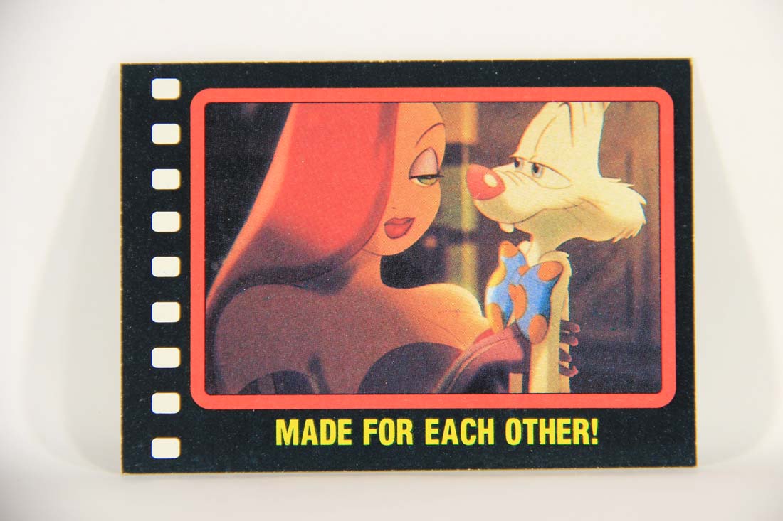 Who Framed Roger Rabbit 1988 Trading Card #132 Made For Each Other ENG Topps L013553