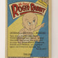 Who Framed Roger Rabbit 1988 Trading Card #132 Made For Each Other ENG Topps L013553