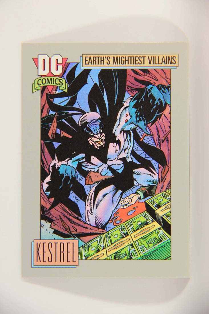 DC Cosmic 1991 Trading Card #99 Druspa Tau Kestrel's Homerealm L013658