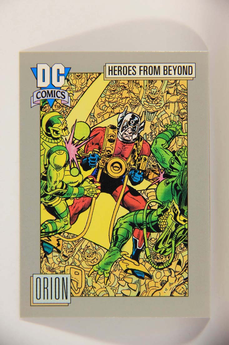 DC Cosmic 1991 Trading Card #124 Orion's Mother Box And Astro-Glider L013683