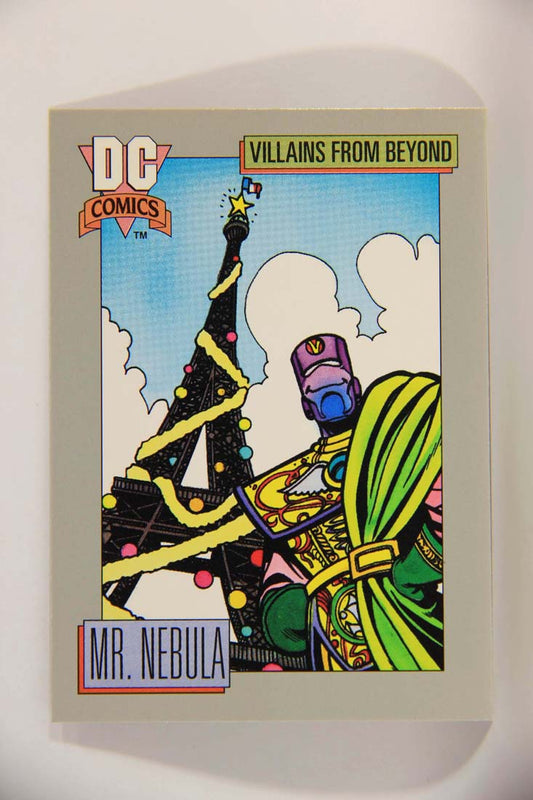 DC Cosmic 1991 Trading Card #137 The Nebulamobile L013696