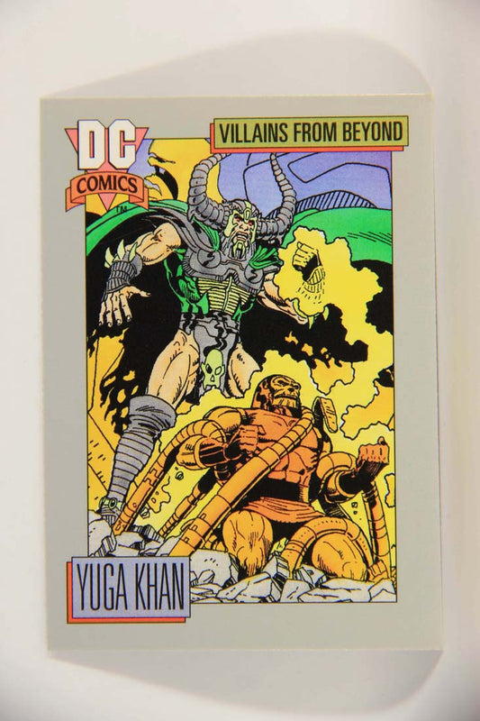 DC Cosmic 1991 Trading Card #141 The Promethean Galaxy Yuga Khan's Prison L013700