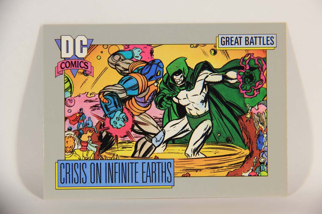 DC Cosmic 1991 Trading Card #147 Crisis On Infinite Earths Card C L013706