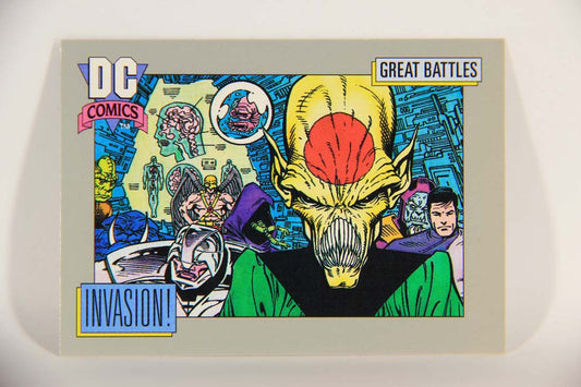 DC Cosmic 1991 Trading Card #154 Invasion Card A L013713