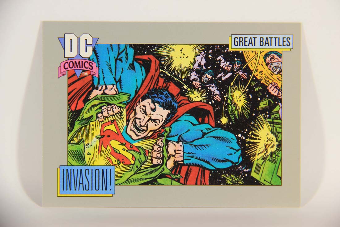 DC Cosmic 1991 Trading Card #155 Invasion Card B L013714