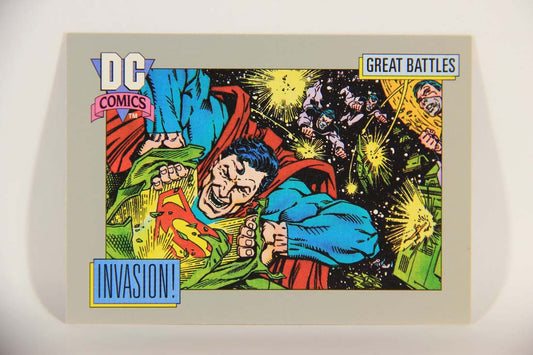 DC Cosmic 1991 Trading Card #155 Invasion Card B L013714