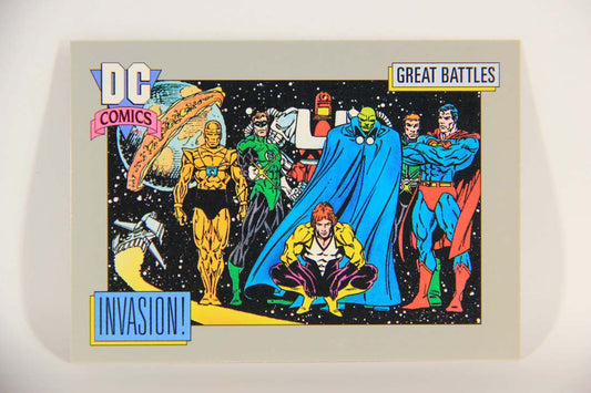 DC Cosmic 1991 Trading Card #156 Invasion Card C L013715