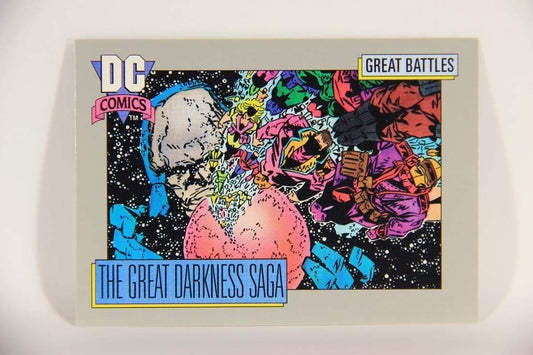 DC Cosmic 1991 Trading Card #161 The Great Darkness Saga Card B L013720