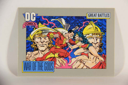 DC Cosmic 1991 Trading Card #166 War Of The Gods Card A L013725