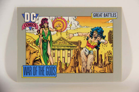 DC Cosmic 1991 Trading Card #167 War Of The Gods Card B L013726