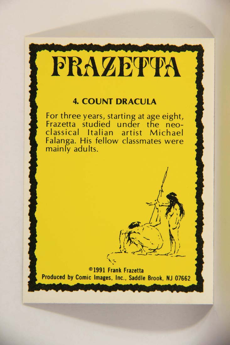 Frazetta 1991 Artwork Trading Card #4 Count Dracula L013743