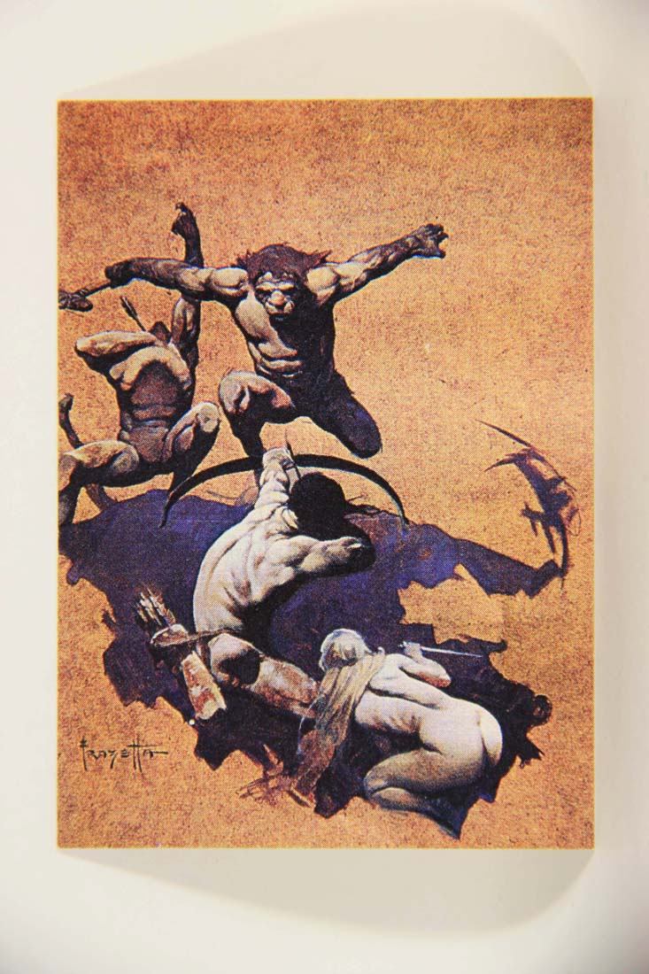 Frazetta 1991 Artwork Trading Card #6 Reasembled Man L013745