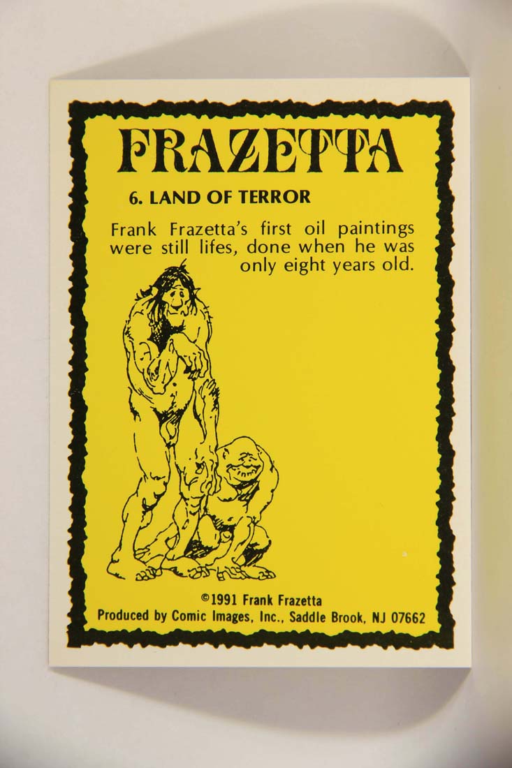 Frazetta 1991 Artwork Trading Card #6 Reasembled Man L013745