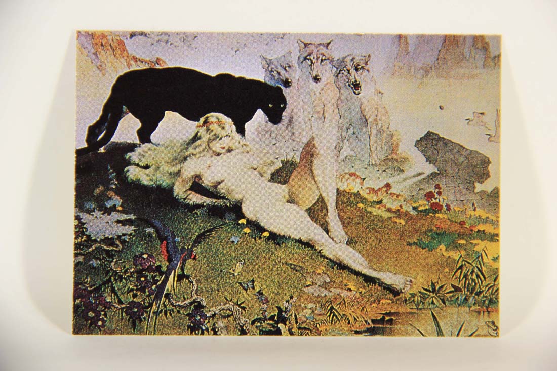 Frazetta 1991 Artwork Trading Card #11 Golden Girl L013750