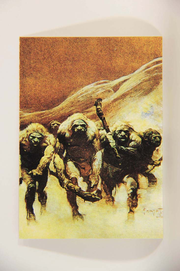 Frazetta 1991 Artwork Trading Card #21 Neanderthal L013760