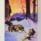 Frazetta 1991 Artwork Trading Card #23 Wolf Pack L013762