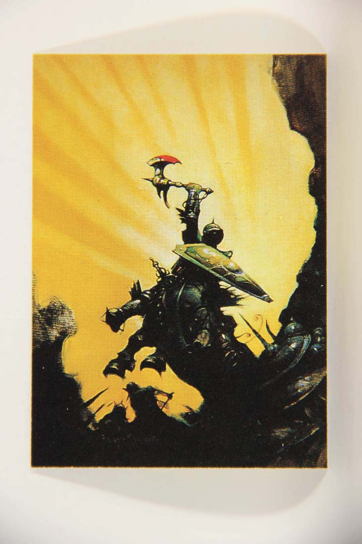 Frazetta 1991 Artwork Trading Card #40 Eternal Champion L013779