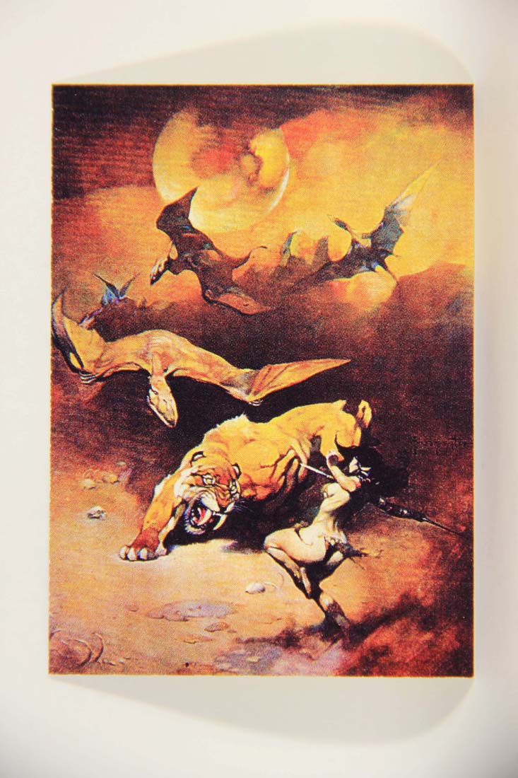 Frazetta 1991 Artwork Trading Card #43 Flying Reptiles L013782