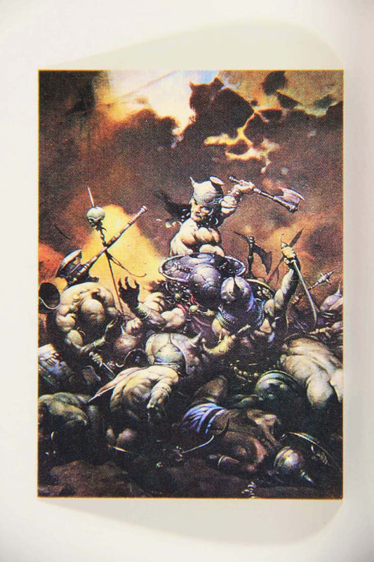 Frazetta 1991 Artwork Trading Card #44 The Destroyer L013783