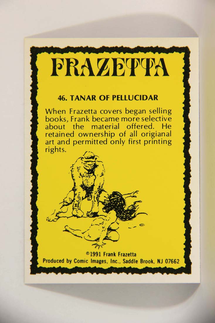 Frazetta 1991 Artwork Trading Card #46 Tanar Of Pellucidar L013785