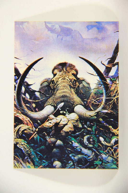 Frazetta 1991 Artwork Trading Card #48 The Mammoth L013787