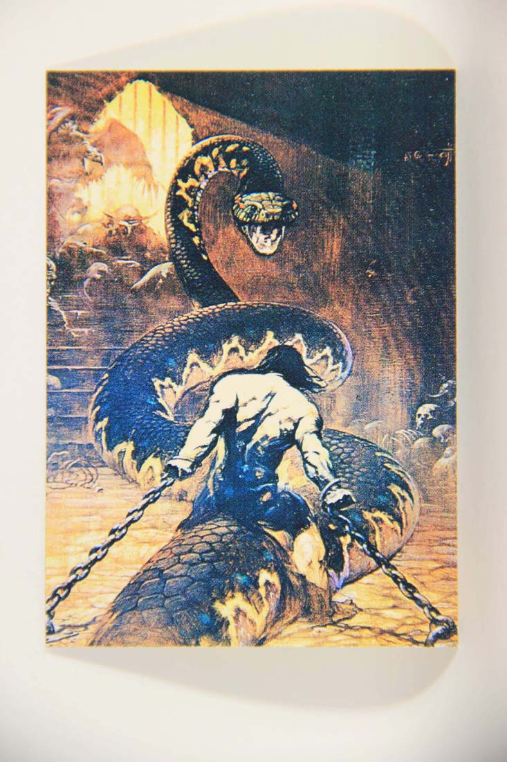 Frazetta 1991 Artwork Trading Card #54 Chained L013793