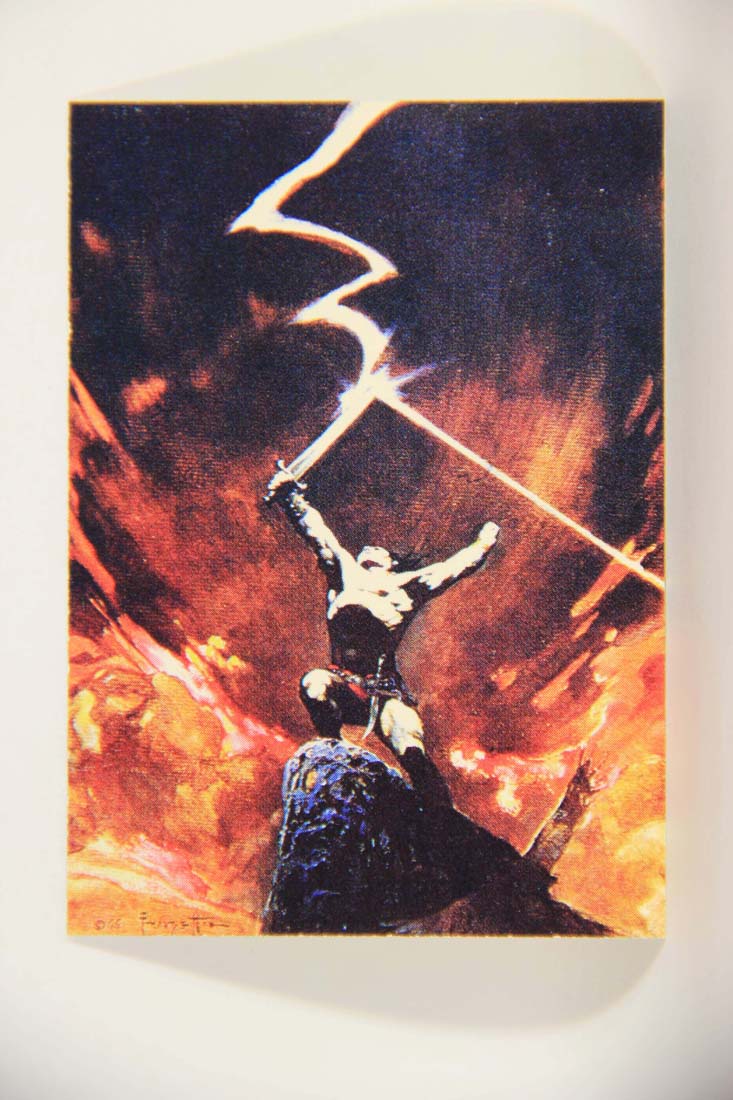 Frazetta 1991 Artwork Trading Card #59 Against The Gods L013798