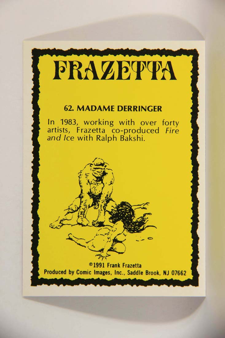 Frazetta 1991 Artwork Trading Card #62 Madame Derringer L013801