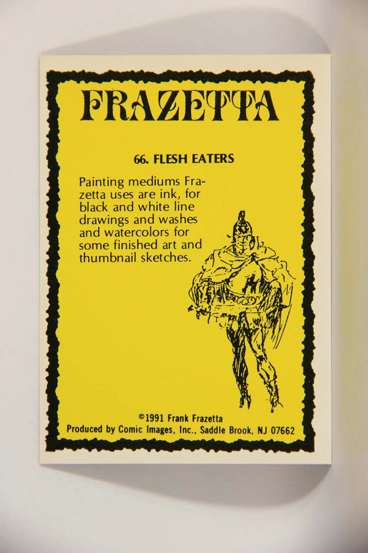 Frazetta 1991 Artwork Trading Card #66 Flesh Eaters L013805