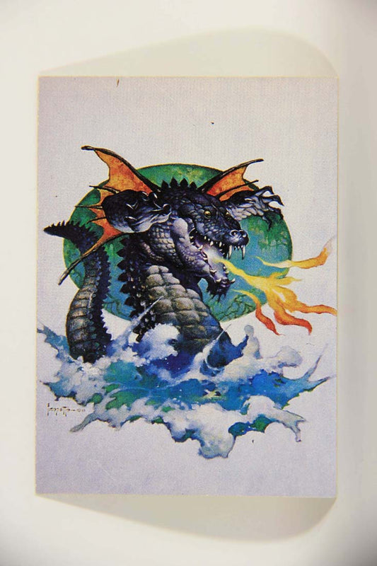 Frazetta 1991 Artwork Trading Card #68 Flying Alligator L013807