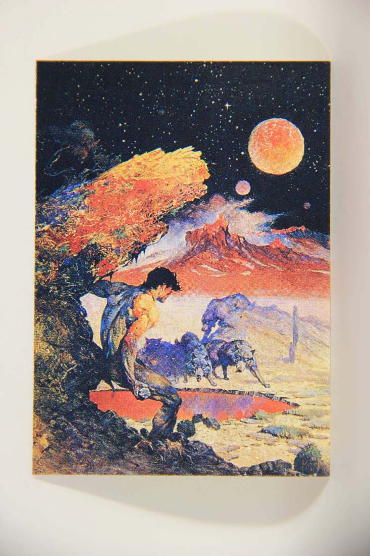 Frazetta 1991 Artwork Trading Card #73 Wolfmoon L013812