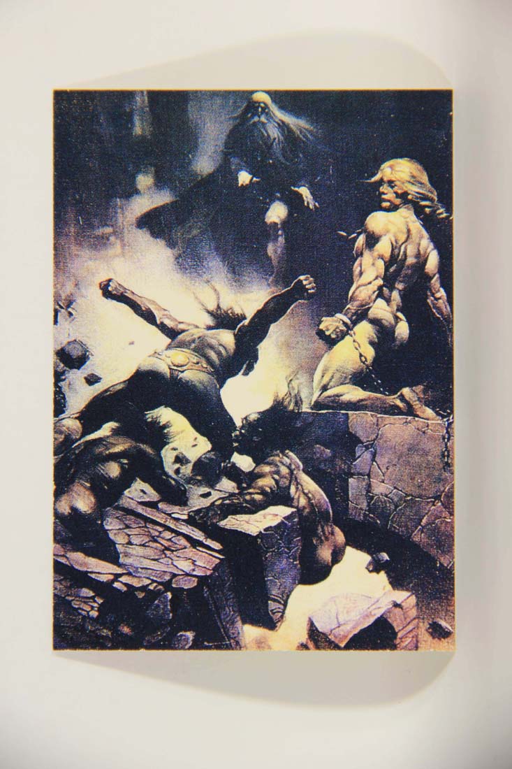 Frazetta 1991 Artwork Trading Card #75 Black Star L013814