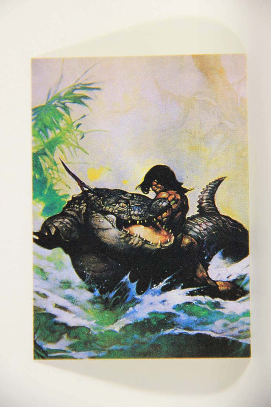 Frazetta 1991 Artwork Trading Card #78 Monster Out Of Time L013817