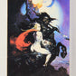 Frazetta 1991 Artwork Trading Card #79 The Moonmaid L013819