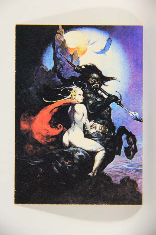 Frazetta 1991 Artwork Trading Card #79 The Moonmaid L013819