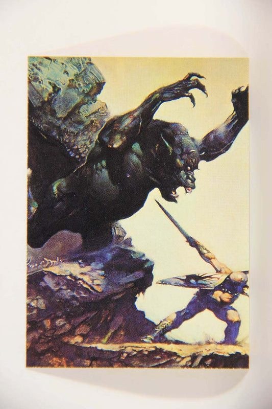 Frazetta 1991 Artwork Trading Card #83 The Cave Demon L013822