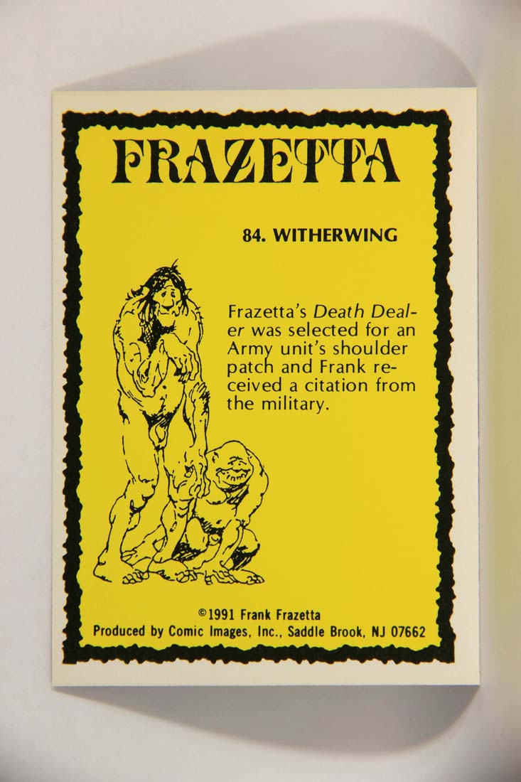 Frazetta 1991 Artwork Trading Card #84 Witherwing L013823