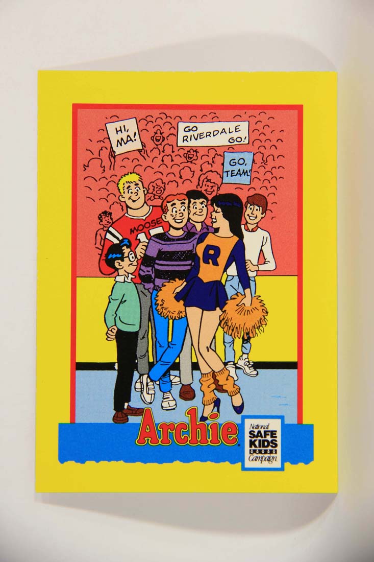 Archie's Inventions Card Archie Comics Treats 1991 Vintage Trading Card Rah Rah Ronnie ENG L013 ...