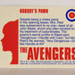 The Avengers TV Series 1992 Trading Card #4 Nobody's Pawn L013869