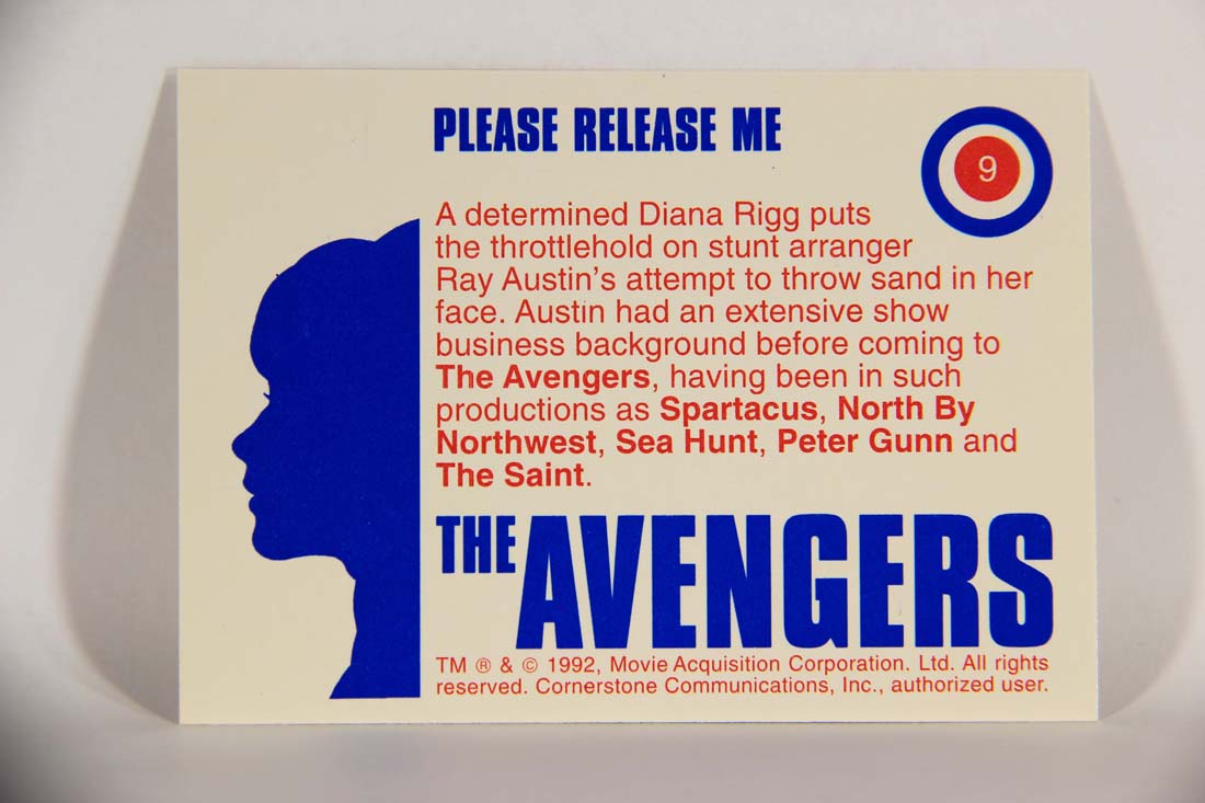 The Avengers TV Series 1992 Trading Card #9 Please Release Me L013874