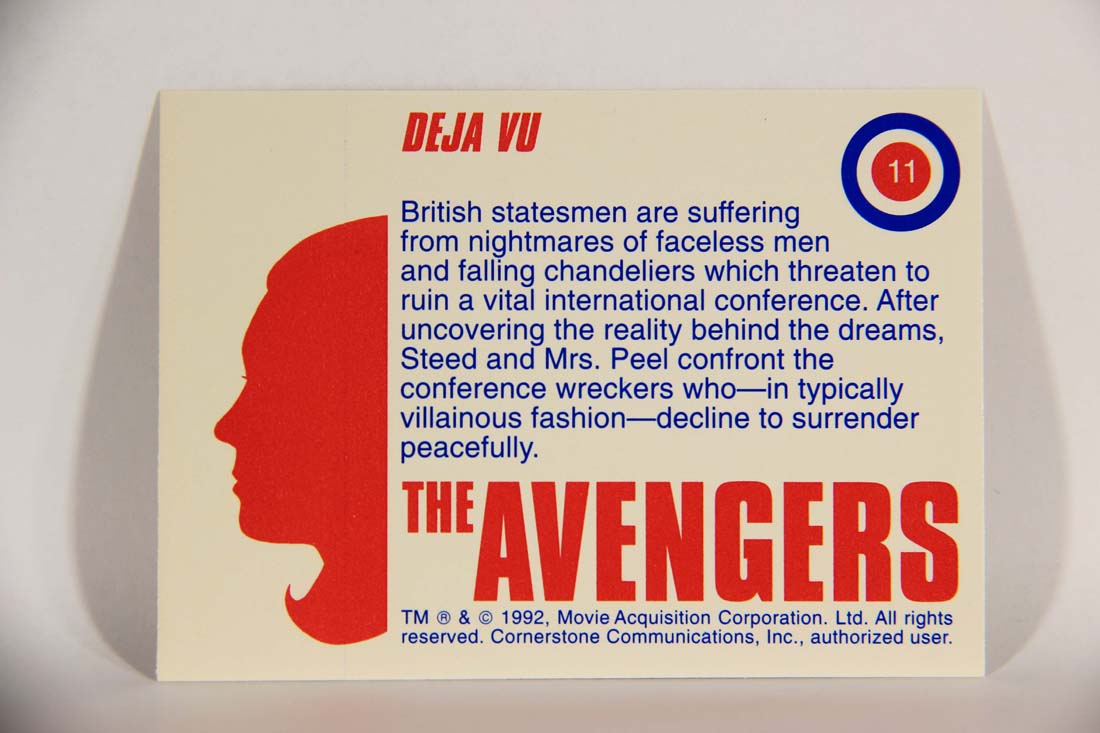 The Avengers TV Series 1992 Trading Card #11 Deja Vu L013876